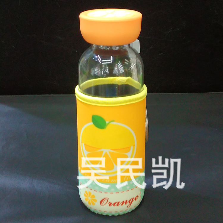 10 yuan shop delivery glass cup type portable glass fruit sports cup (420ml) 10 yuan shop delivery glass cup type portable glass fruit sports cup (420ml)