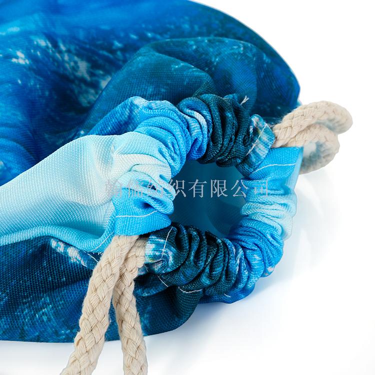 Portable outdoor beach towel travel sea dolphin beach bag