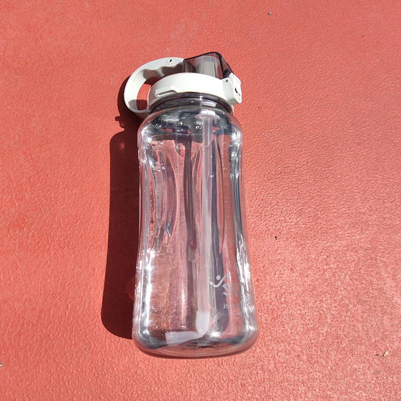 Summer Sports Cup Outdoor Bounce Sports Bottle Large Capacity Cup with Rope Handle Portable with Straw Pc Plastic Cup Summer Sports Cup Outdoor Bounce Sports Bottle Large Capacity Cup with Rope Handle Portable with Straw Pc Plastic Cup