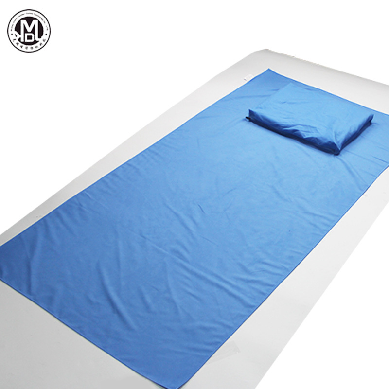 Microfiber Beach Towel Multi-Color Absorbent Quick-Drying Breathable Beach Towel with Pillow Cover Factory Supply