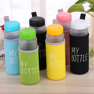 2018 new Korean version simple creative color lock sports cup portable anti-falling plastic sports cup wholesale 2018 new Korean version simple creative color lock sports cup portable anti-falling plastic sports cup wholesale