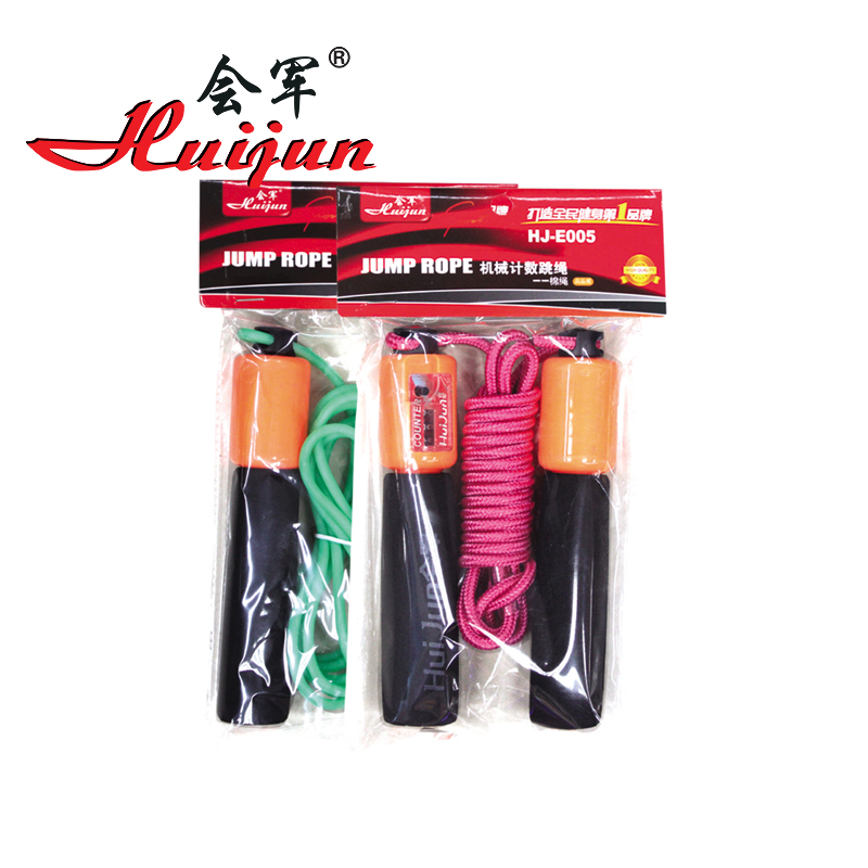Hj-e005 mechanical counting skipping rope