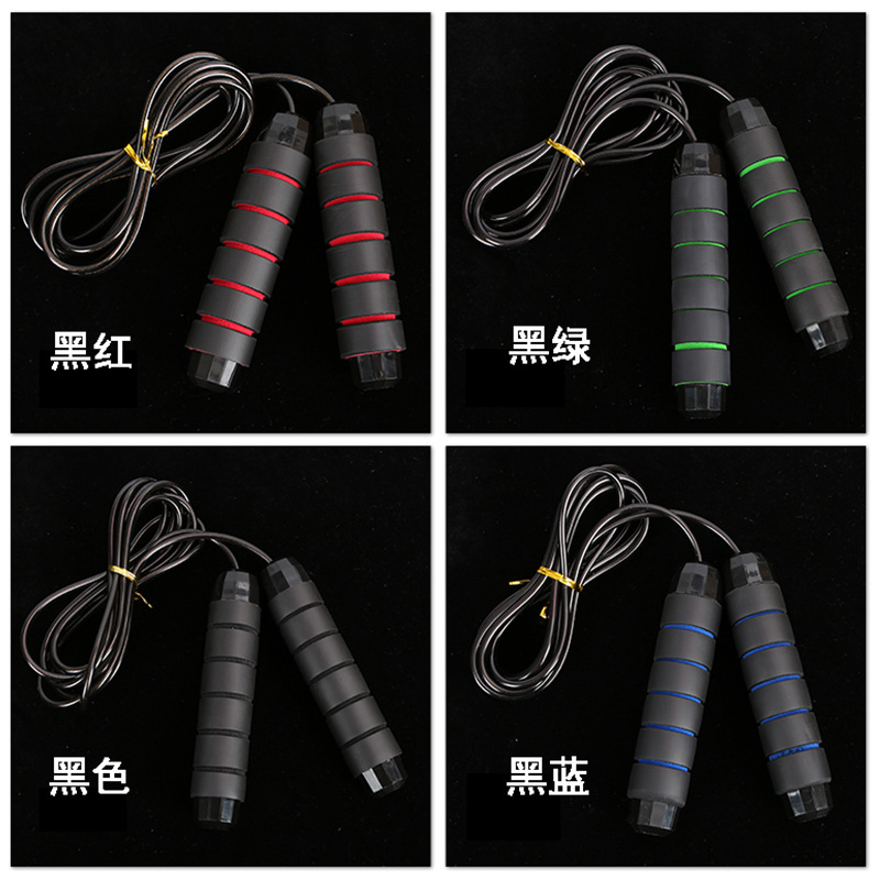 Amazon Rope Skipping with Bearings Student Exam Competition Sports Training Fitness Professional Cross-Border Steel Wire Bearing Jump Rope Amazon Rope Skipping with Bearings Student Exam Competition Sports Training Fitness Professional Cross-Border Steel Wire Bearing Jump Rope