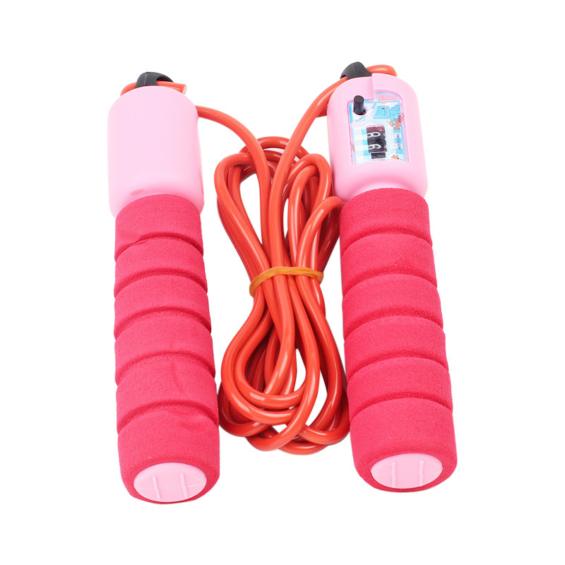 Sponge Skipping Rope with Counter Figure Skipping Rope Student Senior High School Entrance Examination Fitness Skipping Rope Fitness Skipping Rope Aerobic Exercise
