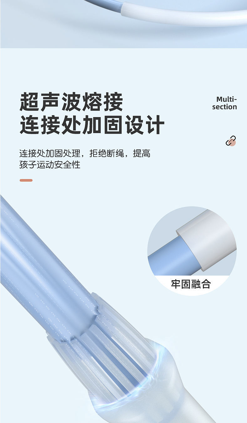 Elementary School Student for High School Entrance Exam Skipping Rope Children Professional Racing Training Skipping Rope Sports Sports Stationery Wholesale