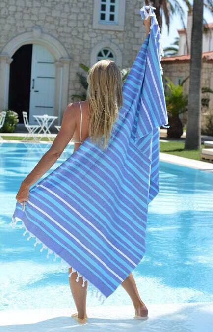 Turkey&#039;s shawl beach towel swimming pool 90*180cm.