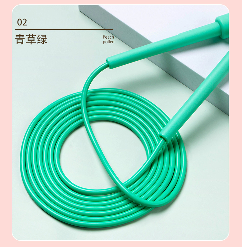 Factory Direct Sales Children's Jumping Rope Primary School Student Senior High School Entrance Examination Fitness Special Penholder Handle Professional Racing Skipping Rope Wholesale