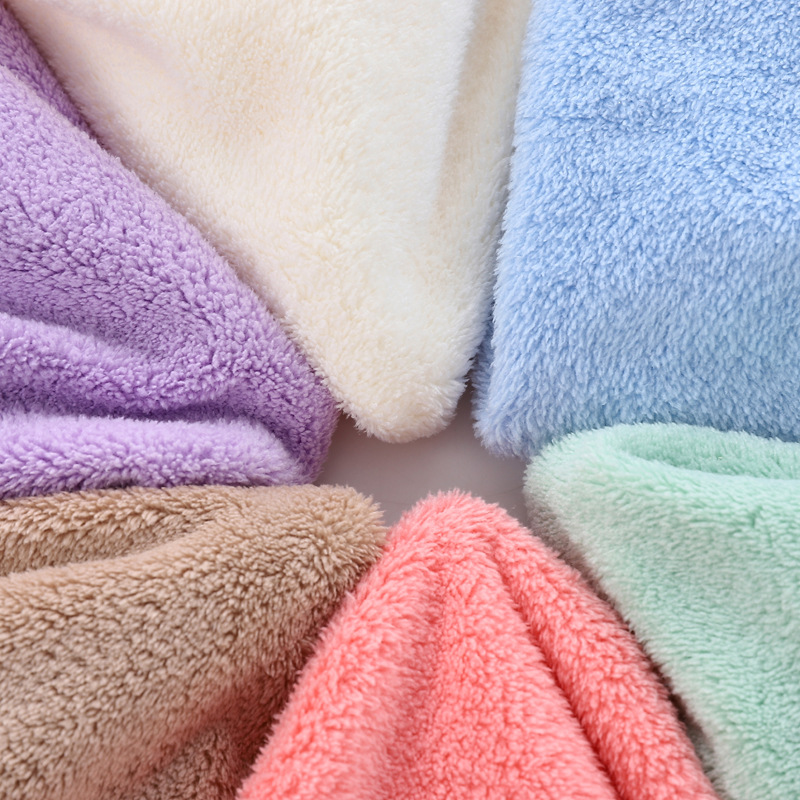 Direct Wholesale Cut Coral Fleece Bath Towel Absorbent Household plus-Sized Shower Bath Towel Beach Towel Gift Logo Customization