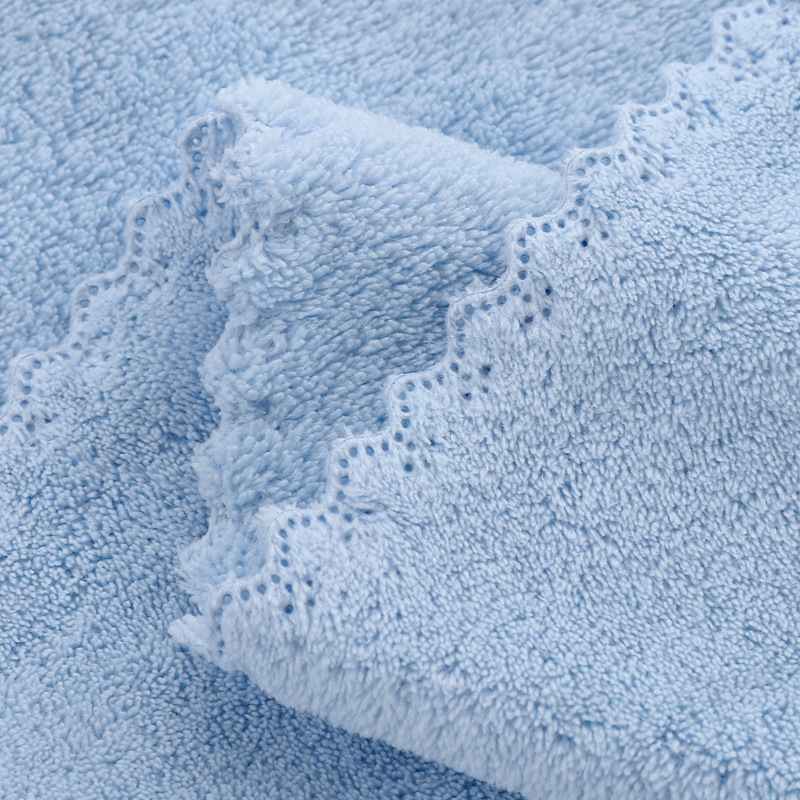 Direct Wholesale Cut Coral Fleece Bath Towel Absorbent Household plus-Sized Shower Bath Towel Beach Towel Gift Logo Customization