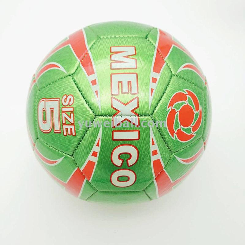 Promotional Metal Leather Offical Size 5 Soccer Hot Sale Ball Football