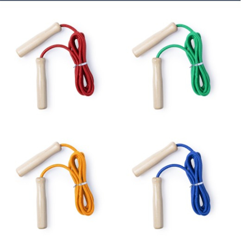 Factory Wholesale Four-Color Mixed Batch Single Fitness Weight Loss Children Student Indoor Outdoor Skipping Rope
