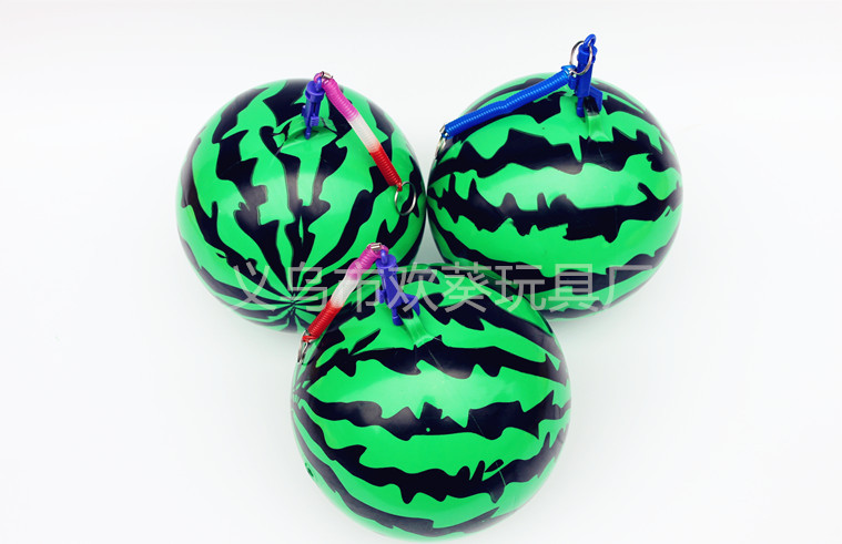 With Spring Rope Chain Hanging Ring Football Children Inflatable Toy Ball Baby Small Football Kindergarten Dance Portable Ball With Spring Rope Chain Hanging Ring Football Children Inflatable Toy Ball Baby Small Football Kindergarten Dance Portable Ball