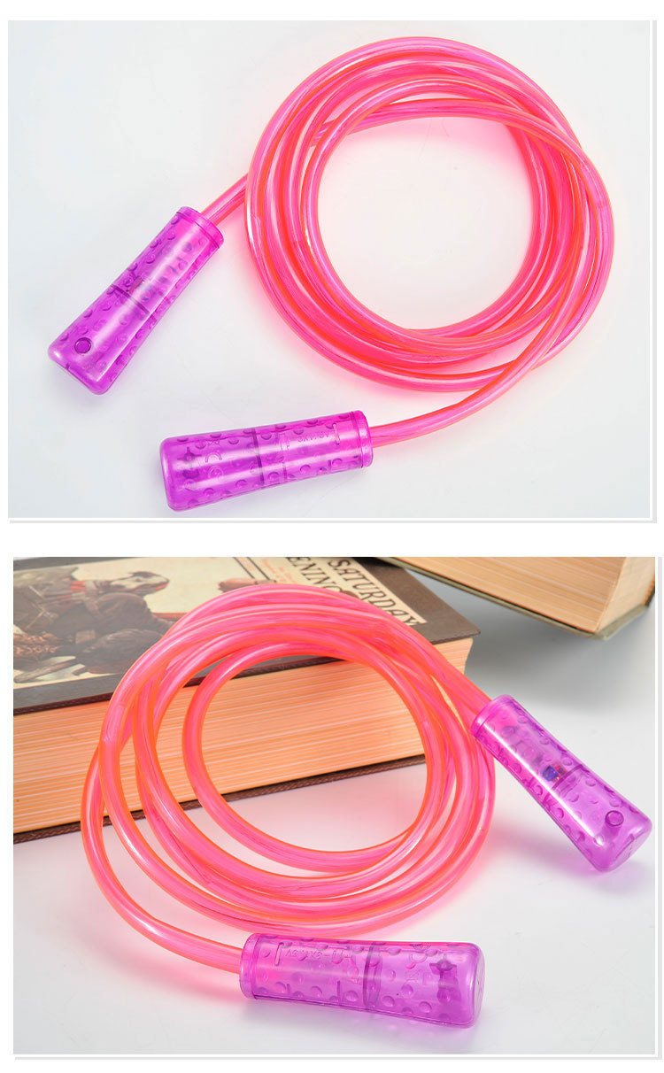 Skipping Rope Led Luminous Toy Elementary School Student Fitness Exercise Induction Flash Skipping Rope Stall Toy Skipping Rope Led Luminous Toy Elementary School Student Fitness Exercise Induction Flash Skipping Rope Stall Toy