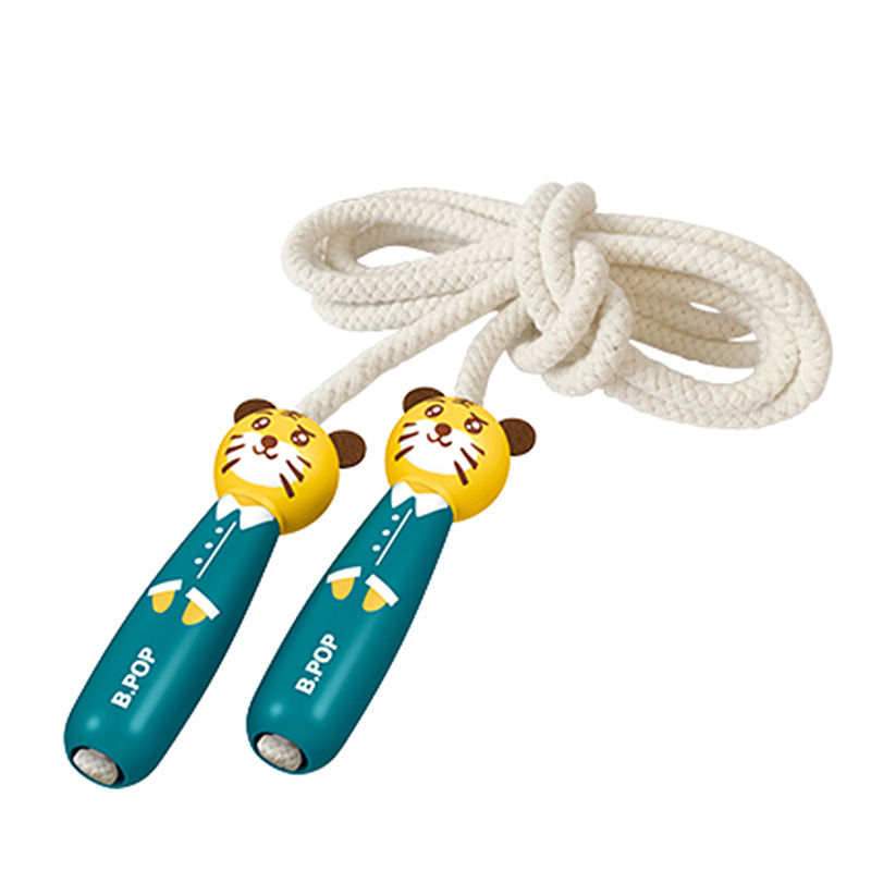Children&#039;s Cartoon Children&#039;s Funny Skipping Rope Kindergarten Boys and Girls Cute Cotton Rope Soft No Pain Gift Whole