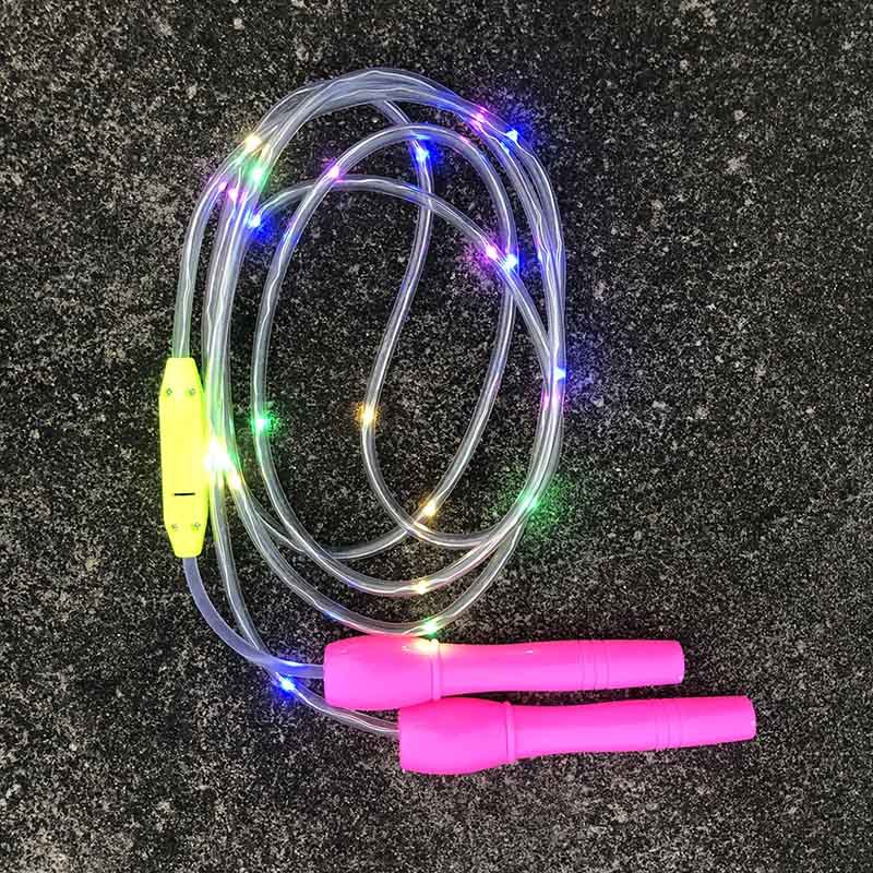 New Children's Jumping Rope Colorful Flash Skipping Rope Sports Health Fitness Night Market Stall Electronic LED Luminous Skipping Rope New Children's Jumping Rope Colorful Flash Skipping Rope Sports Health Fitness Night Market Stall Electronic LED Luminous Skipping Rope