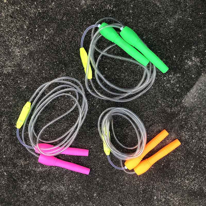 New Children's Jumping Rope Colorful Flash Skipping Rope Sports Health Fitness Night Market Stall Electronic LED Luminous Skipping Rope New Children's Jumping Rope Colorful Flash Skipping Rope Sports Health Fitness Night Market Stall Electronic LED Luminous Skipping Rope