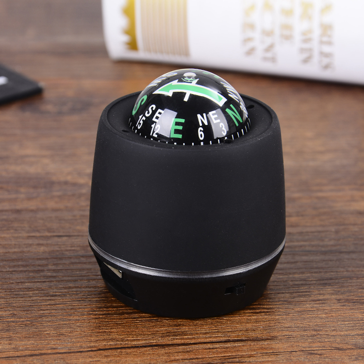 Car with charger and light compass pointing north ball Car decoration zak-4