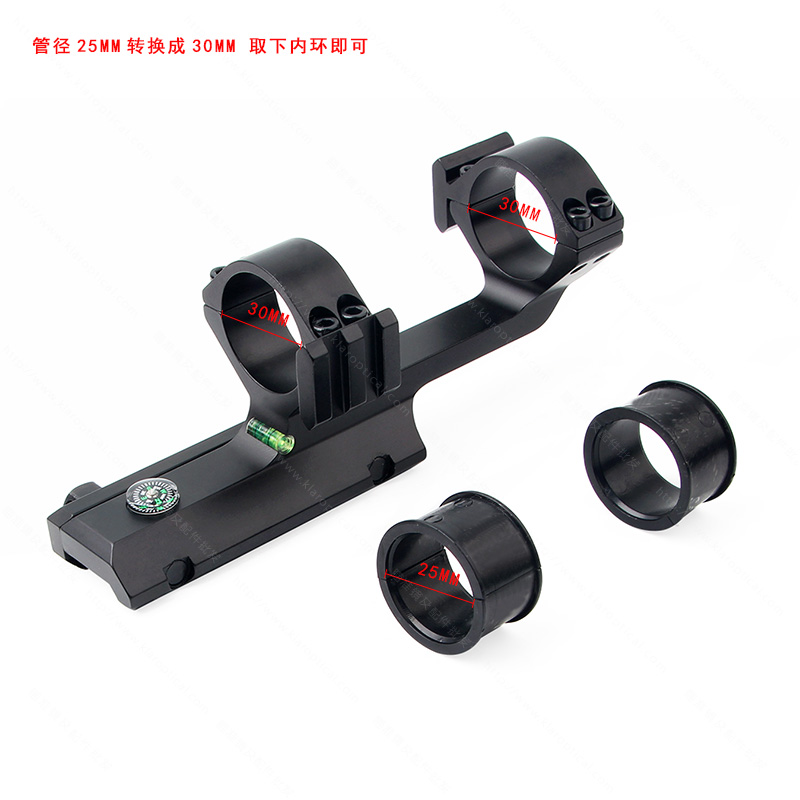 The 20mm wideband compass leveler is aimed at the beholder