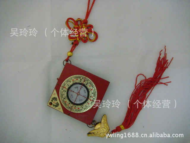 Chinese small compass compass pendant crafts knot car pendant Chinese small compass compass pendant crafts knot car pendant