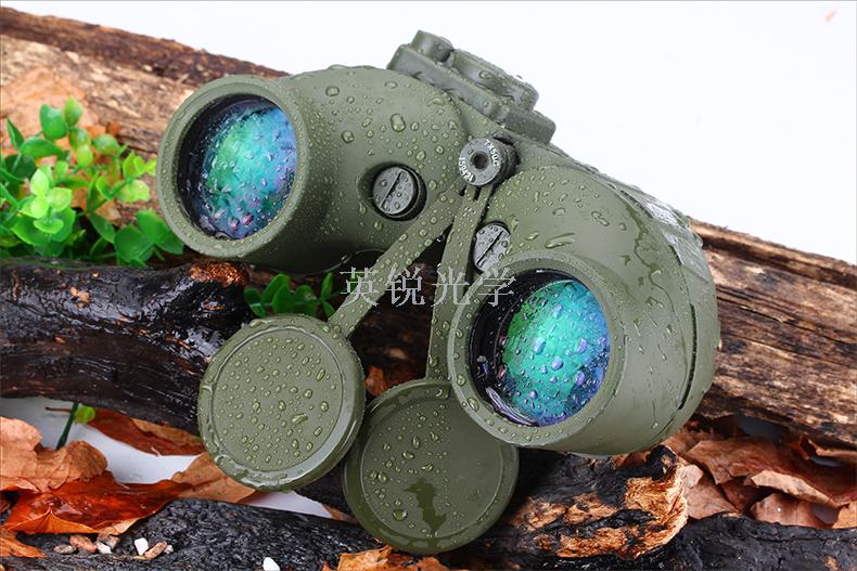 The new 7X50 compass with a lamp can be ranging nitrogen-filled waterproof shockproof navigation telescope