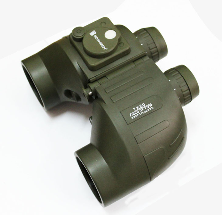 Boshiren Binoculars High Magnification Binocular Waterproof Floating Compass Ranging Low Light Night Vision Non-Infrared