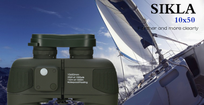 10X50 HD Waterproof Military Optics Binocular Telescope with lamp and compass 10X50 HD Waterproof Military Optics Binocular Telescope with lamp and compass