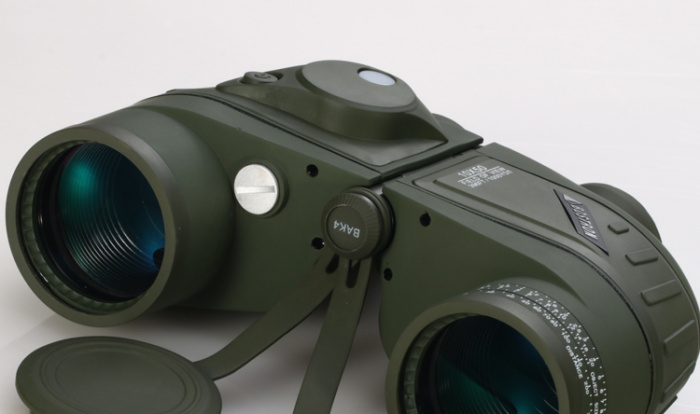 10X50 Waterproof  Military Optics Binocular Telescope  with Compass for Hunting Camping Hiking