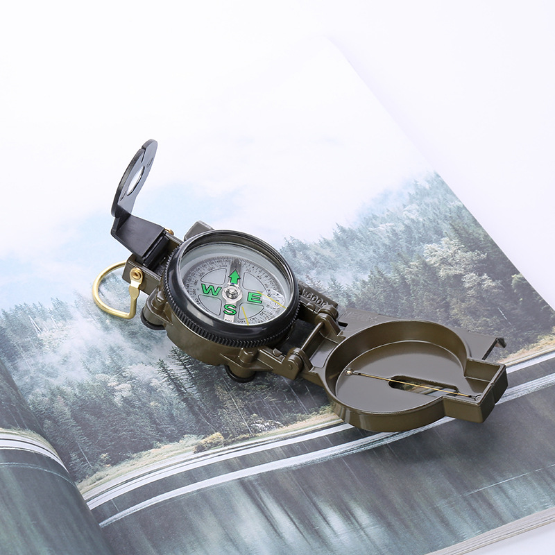 New Fashion Compass Portable Direction Indicator Supplies Outdoor Travel Camping Tools Factory Wholesale