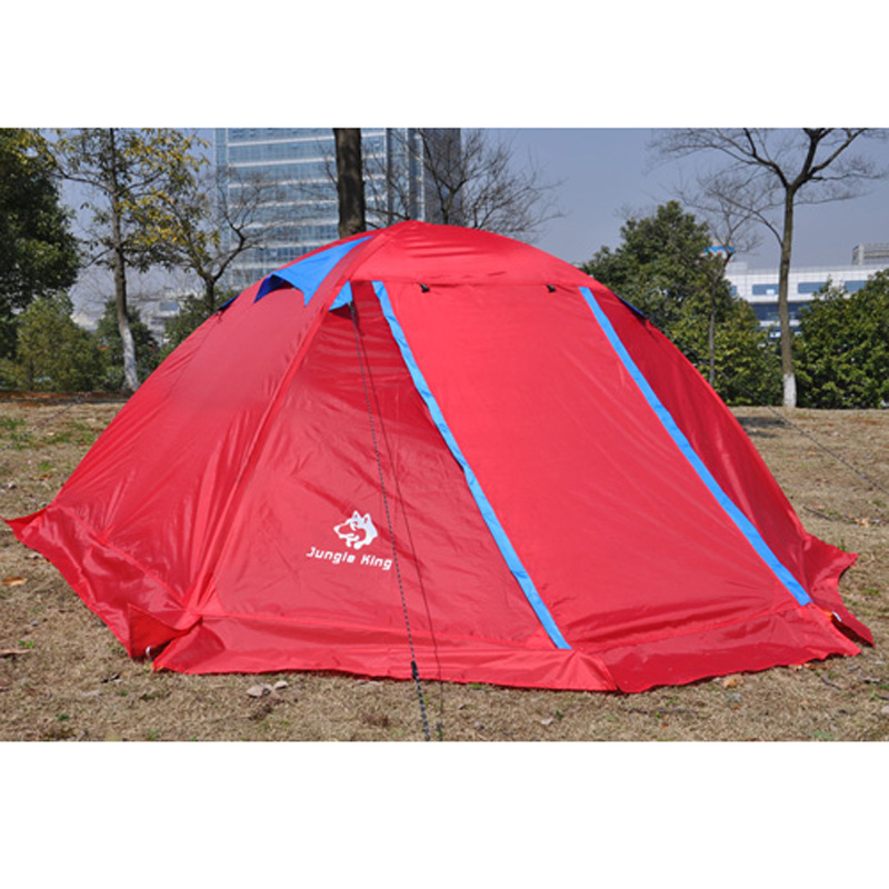 Manufacturer direct selling high-end double double double deck snow skirt aluminum pole tent sled dog brand tent