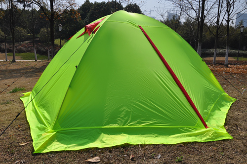 Factory direct sales of high-end double ultra light nylon snow skirt aluminum pole tent hiking mountaineering camping Factory direct sales of high-end double ultra light nylon snow skirt aluminum pole tent hiking mountaineering camping