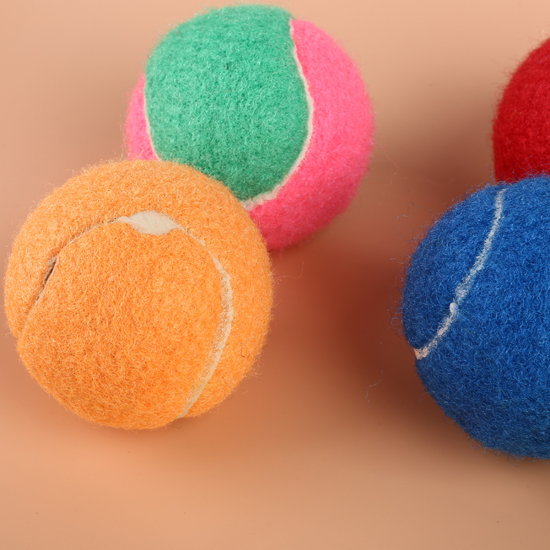2019 New Dog Toys Pet Toys Tennis Color Tennis Toys Fitness Health Tennis Wholesale