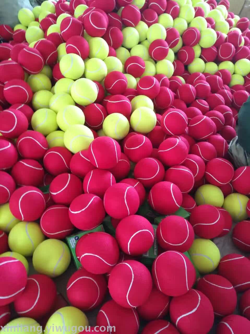 Tennis factory wholesale 9.5 inch inflatable tennis can be custom-made LOGO large pet signature tennis Tennis factory wholesale 9.5 inch inflatable tennis can be custom-made LOGO large pet signature tennis
