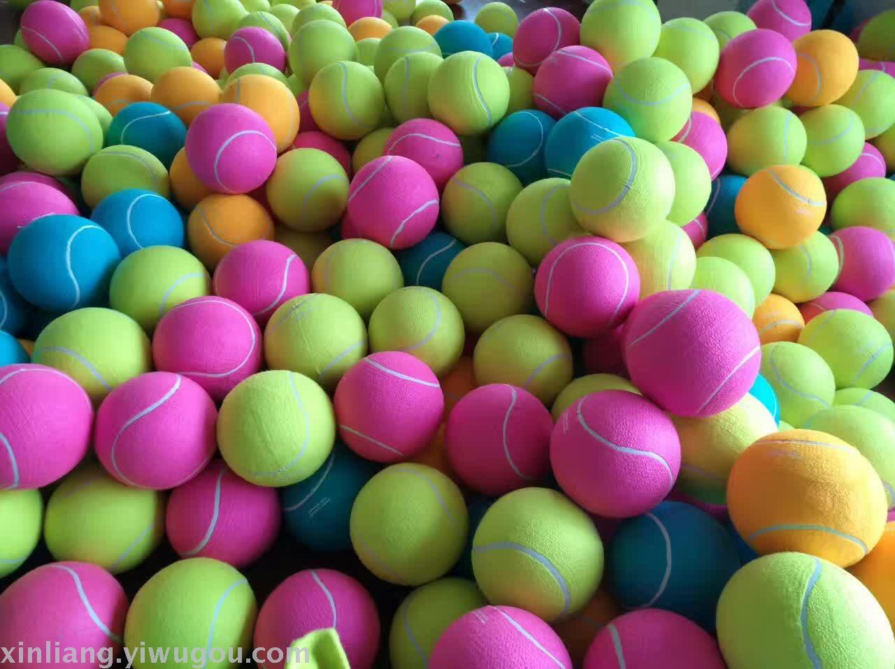Tennis factory wholesale 9.5 inch inflatable tennis can be custom-made LOGO large pet signature tennis Tennis factory wholesale 9.5 inch inflatable tennis can be custom-made LOGO large pet signature tennis