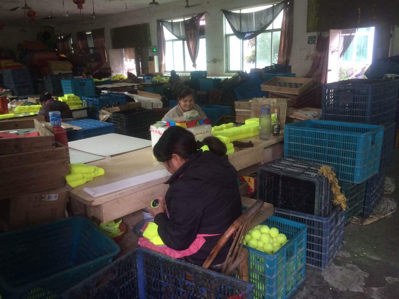 Factory Supply Wholesale Tennis 1.2 M Chemical Fiber Rubber Elastic Resistance Training Practice Tennis Wholesale