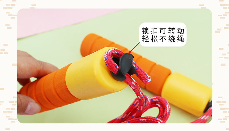 2986 Skipping Rope With Counter Primary School Adult Cotton Yarn Rope Sports Competition Sports Fitness Children Rope Adjustable