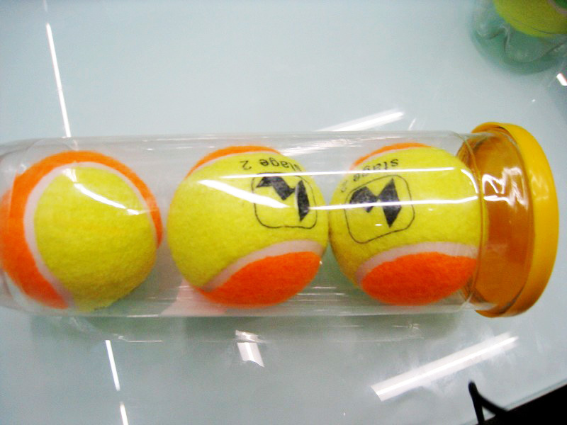 Supply Colorful Chemical Fiber Tennis 1-1.2 M Bouncing Chemical Fiber Student Soft Tennis Sports Training Tennis