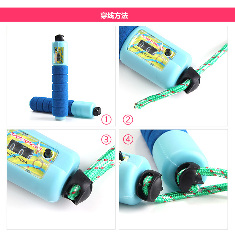 Foam Rubber Grip Skipping Rope with Counter Digital Skipping Rope Student Competition Skipping Rope Thread Sponge Automatic Skipping Rope with Counter Foam Rubber Grip Skipping Rope with Counter Digital Skipping Rope Student Competition Skipping Rope Thread Sponge Automatic Skipping Rope with Counter