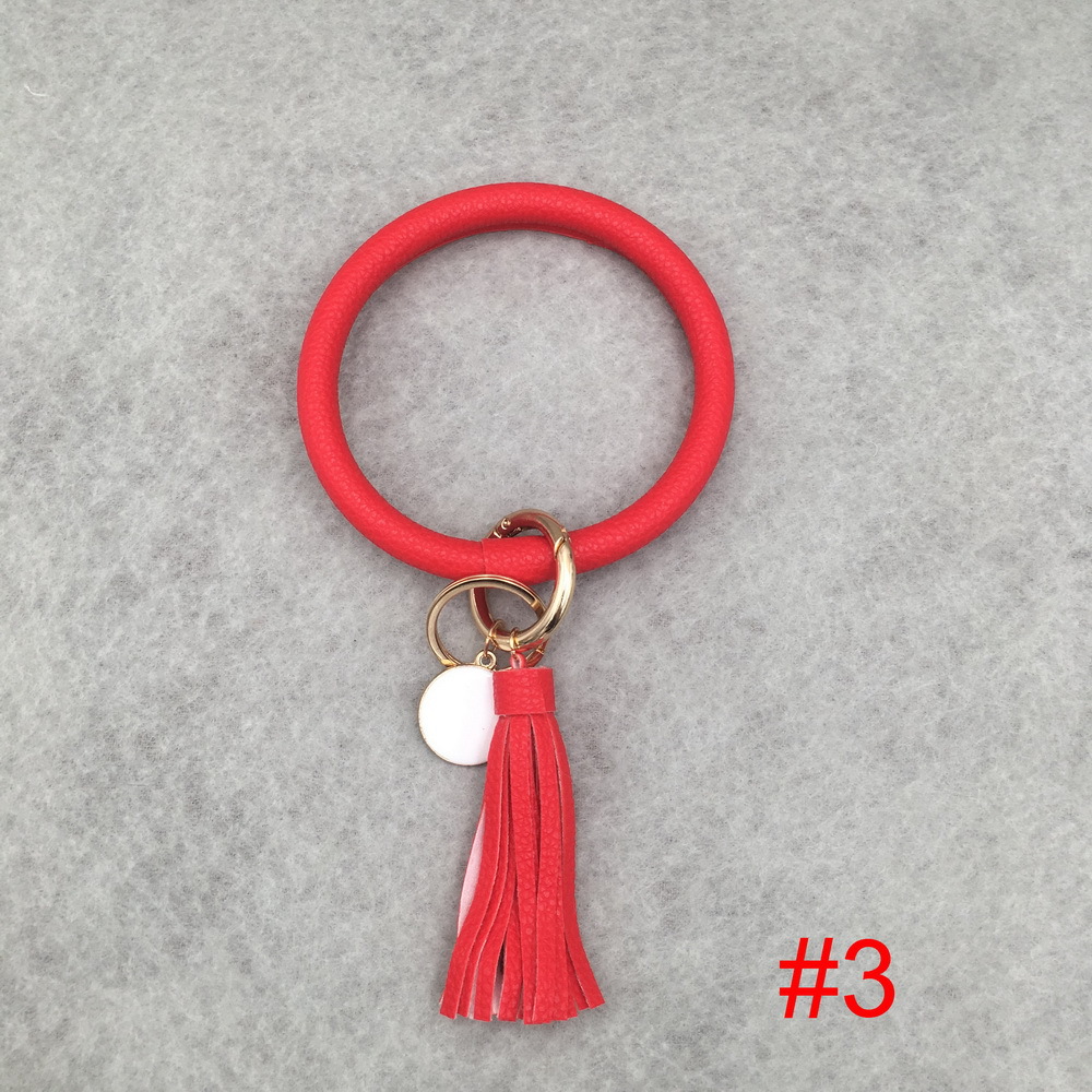2021 Cross-Border Hot Fashion Bracelet PU Leather Bracelet Keychain Women's Handbag Small Card Holder