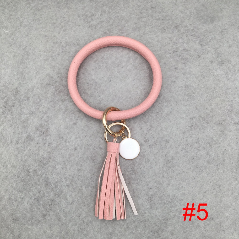 2021 Cross-Border Hot Fashion Bracelet PU Leather Bracelet Keychain Women's Handbag Small Card Holder