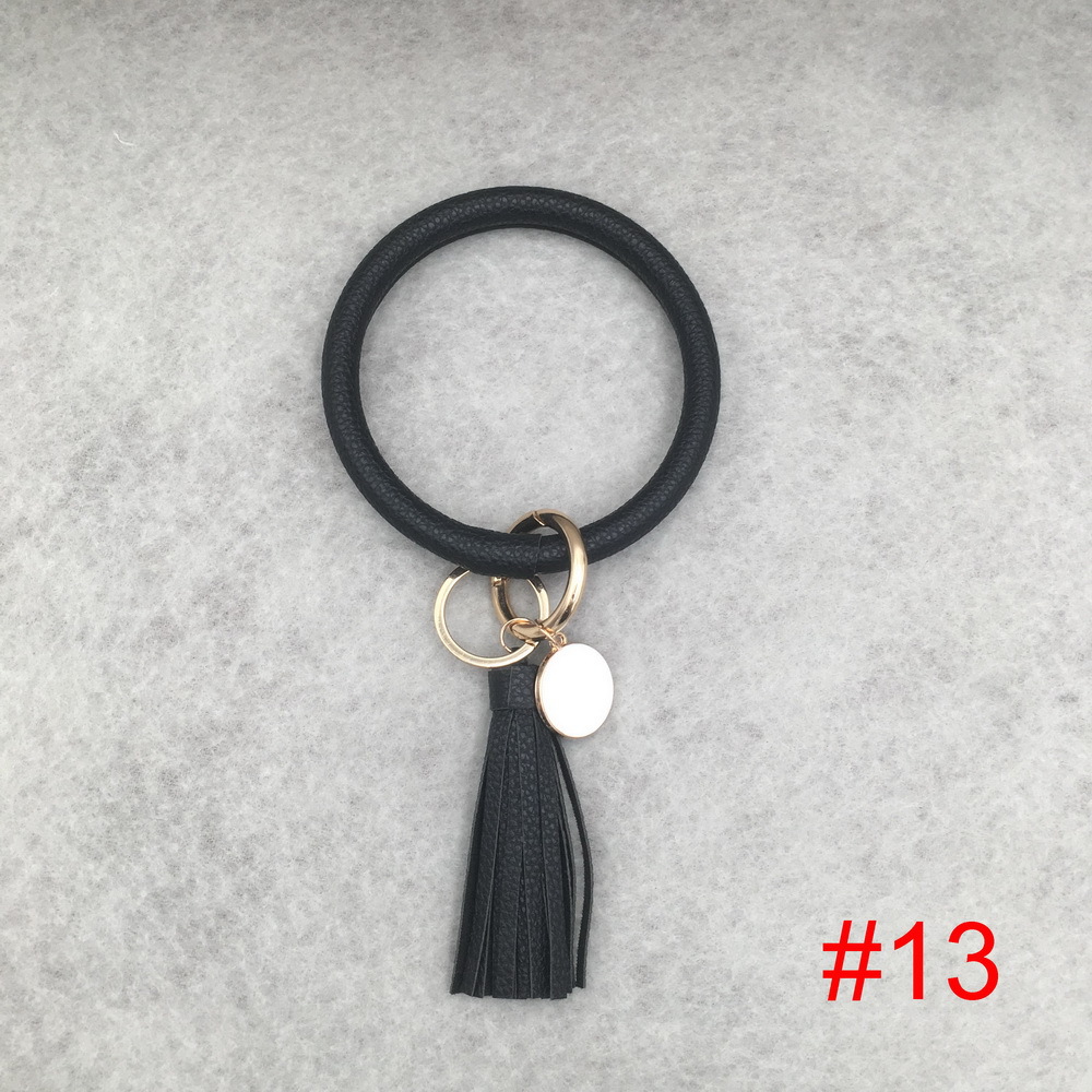 2021 Cross-Border Hot Fashion Bracelet PU Leather Bracelet Keychain Women's Handbag Small Card Holder