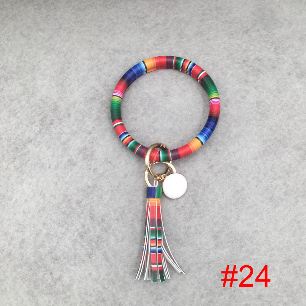 2021 Cross-Border Hot Fashion Bracelet PU Leather Bracelet Keychain Women's Handbag Small Card Holder