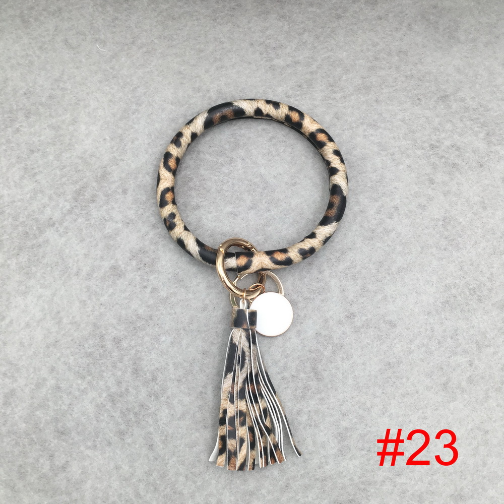 2021 Cross-Border Hot Fashion Bracelet PU Leather Bracelet Keychain Women's Handbag Small Card Holder