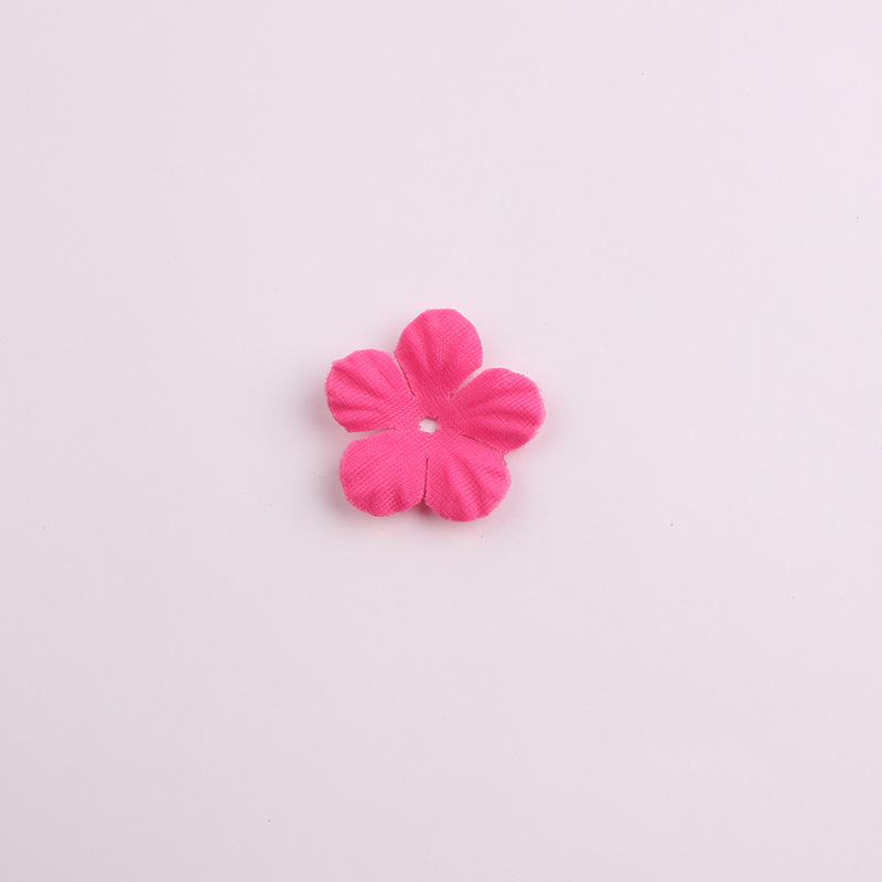 Korean Style New Accessories Accessories Artificial Flower Piece Handmade Five Petal Flower Pieces Headband Hairpin DIY Accessories Material Korean Style New Accessories Accessories Artificial Flower Piece Handmade Five Petal Flower Pieces Headband Hairpin DIY Accessories Material