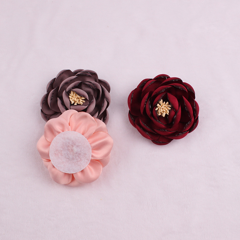 Multi-Color Korean Style Fabric Multi-Layer Burning Edge Hibiscus Flower Packs Barrettes Semi-Finished Products Hair Ornaments Accessories Artificial Flower Clothing Accessories Multi-Color Korean Style Fabric Multi-Layer Burning Edge Hibiscus Flower Packs Barrettes Semi-Finished Products Hair Ornaments Accessories Artificial Flower Clothing Accessories
