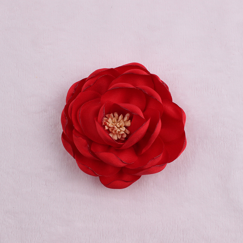 Multi-Color Korean Style Fabric Multi-Layer Burning Edge Hibiscus Flower Packs Barrettes Semi-Finished Products Hair Ornaments Accessories Artificial Flower Clothing Accessories Multi-Color Korean Style Fabric Multi-Layer Burning Edge Hibiscus Flower Packs Barrettes Semi-Finished Products Hair Ornaments Accessories Artificial Flower Clothing Accessories