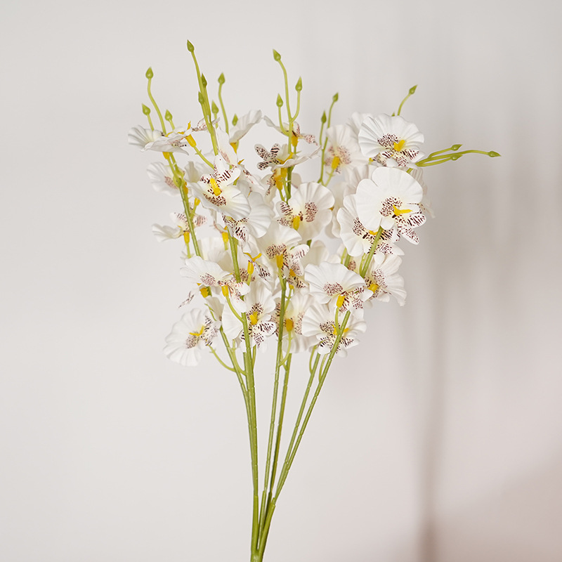 Artificial Flower Flower Small Handle Dancing-Lady Orchid Simulation Bouquet Simulation Fake r Artificial Flower Artificial Flower Flower Small Handle Dancing-Lady Orchid Simulation Bouquet Simulation Fake r Artificial Flower