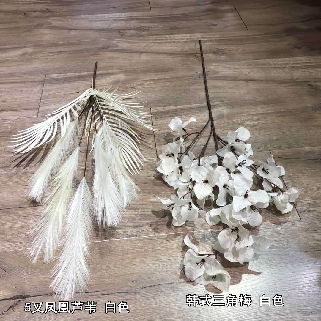 2021new Style White Wedding Flower Artificial Flower Wholesale Rose Peony Wedding Hall Decorative Fake Flower Recommended