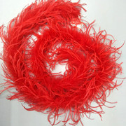 Factory in Stock 45-50cm White Ostrich Feather Wedding Flower Arrangement Feather Table Lamp Changeable Color Ostrich Feather