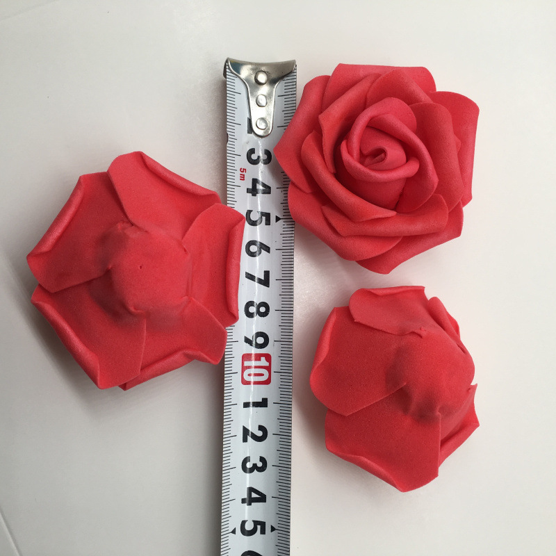 Artificial Foam PE Rose Perianth Bouquet Floral Ball Lighting Chain Production Accessories Wedding Flower Shop 6-7cm Roses Artificial Foam PE Rose Perianth Bouquet Floral Ball Lighting Chain Production Accessories Wedding Flower Shop 6-7cm Roses