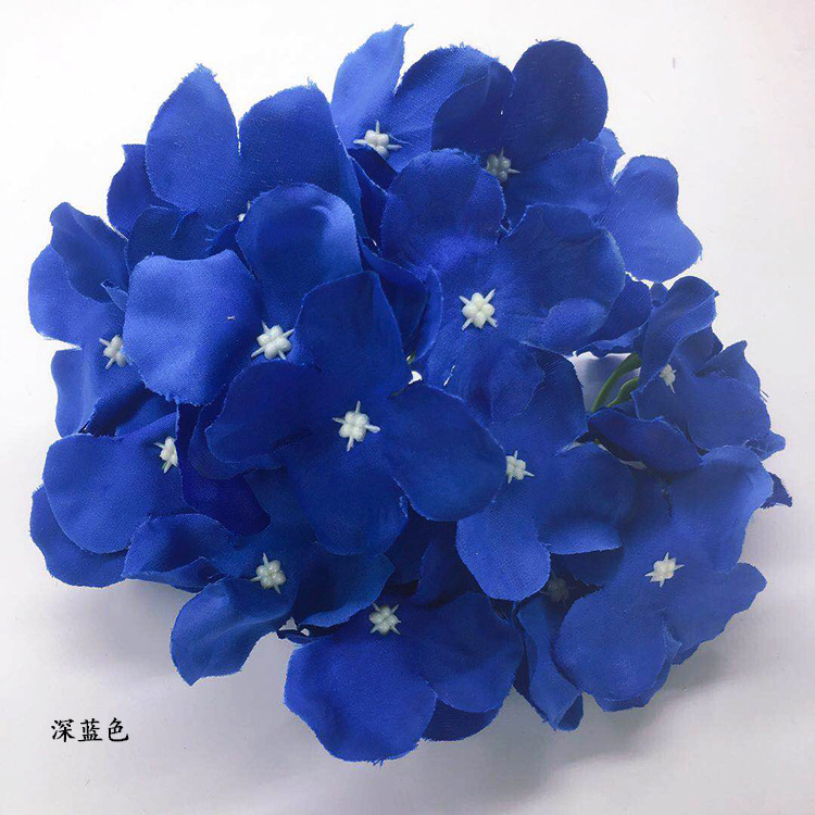 Artificial Flower Hydrangea Wedding Fake Silk Flower Wedding Flower Bouquet Headdress DIY Flower Shooting Props